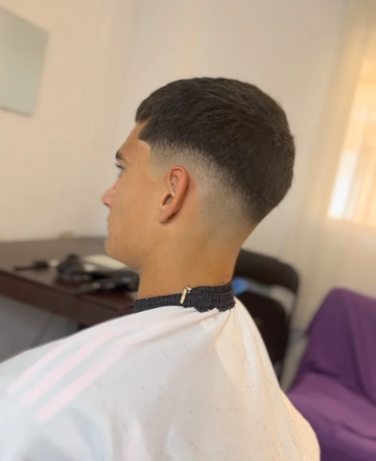 Degradado medio con frente marcada